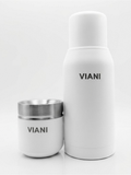 Termo VIANI Blanco 750ml + Mate de regalo
