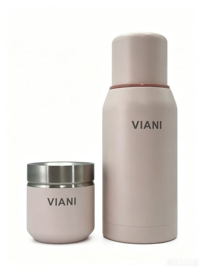 Termo VIANI Rosa 750ml + Mate de regalo