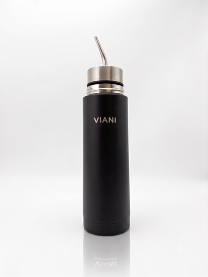 Mate Autocebante VIANI 500ml Negro.
