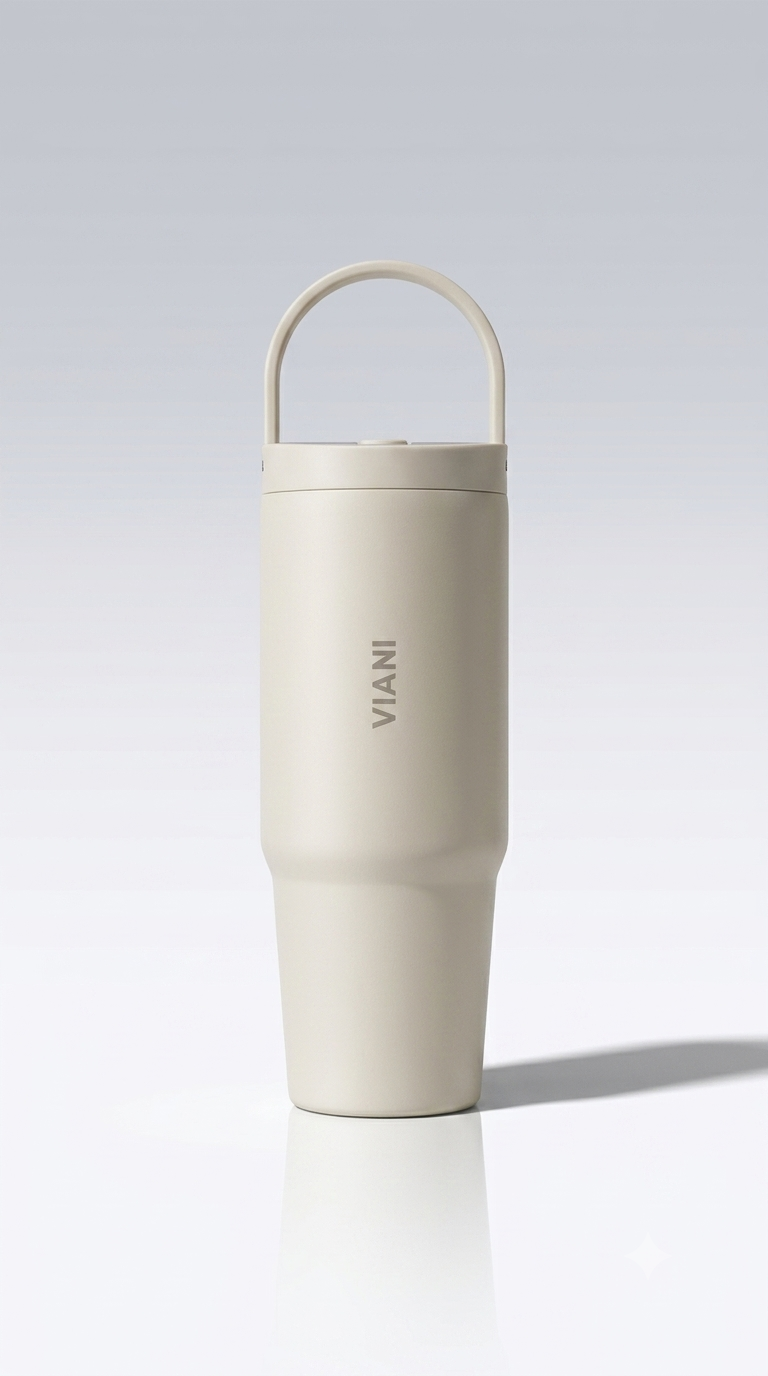 Botella Sport VIANI Beige.